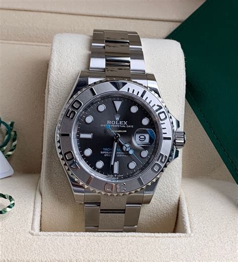 rolex yacht master grey price